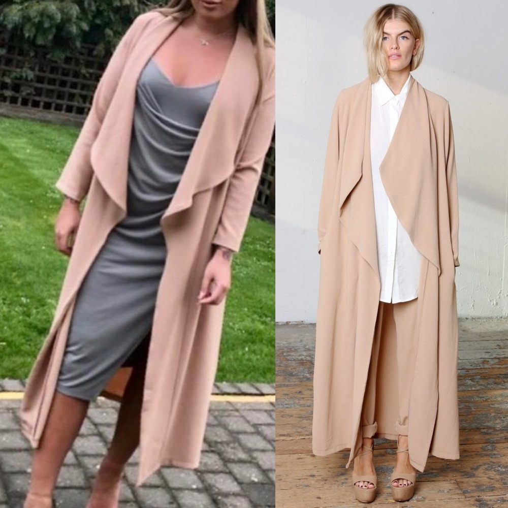 Never Fully Dressed Tan Long Cardigan